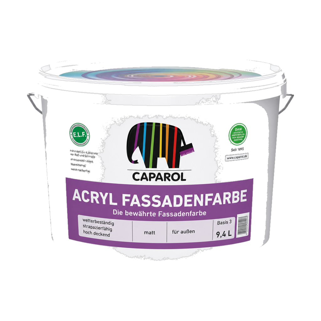 CAPAROL ACRYL FASSADENFARBE краска фасаднаяводоразбавляемая, матовая, база 3 (9,4л)