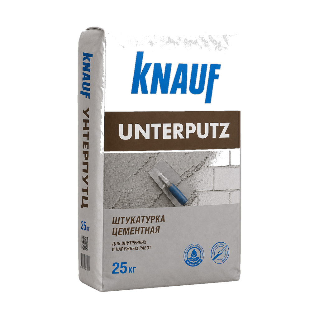 Штукатурка цементная Knauf Унтерпутц 25 кг