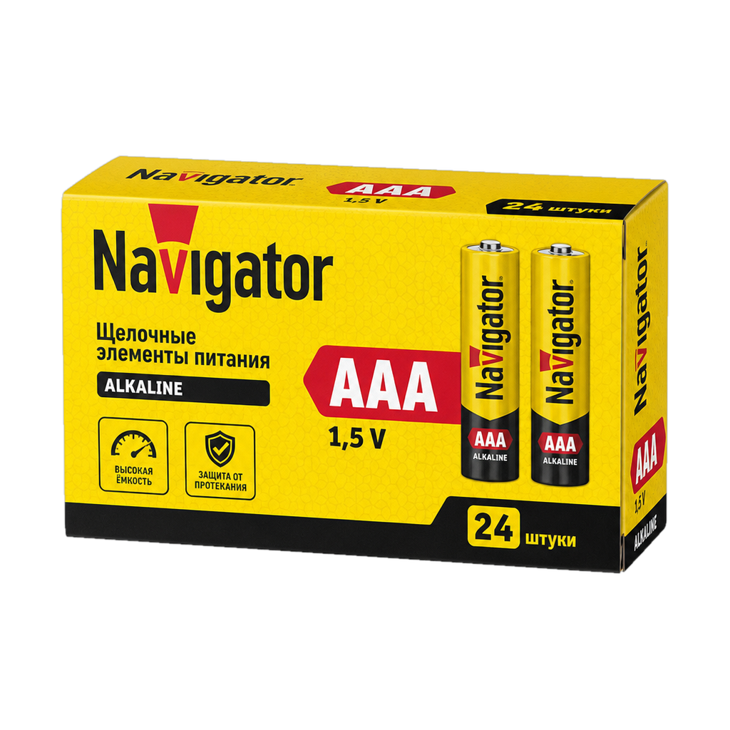 Элемент питания Navigator 14 059 NBT-NPE-LR03-BOX24 14059
