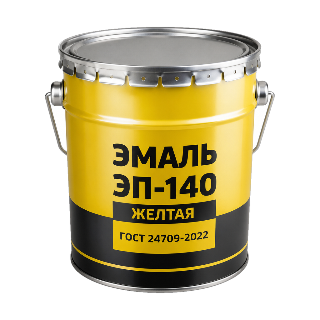 Эмаль ЭП-140 желтая ГОСТ 24709-2022