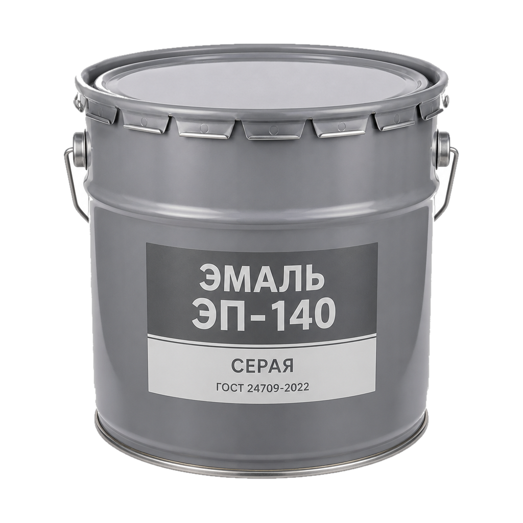 Эмаль ЭП-140 серая ГОСТ 24709-2022