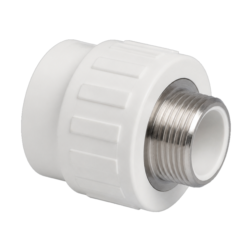 VALFEX Муфта PP-R бел перех Дн90х63 вн/нр пайка 10009063 127-0293