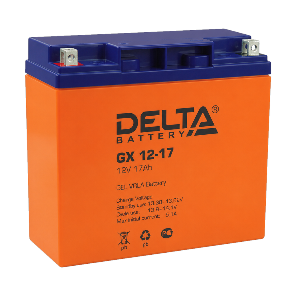 Батарея аккумуляторная Delta GX 12-17