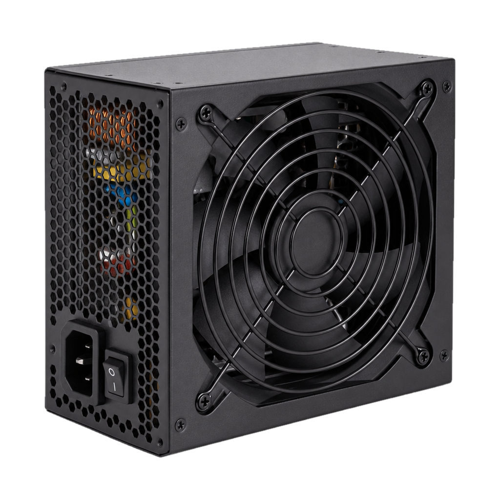 Блок питания ATX Exegate XP450 EX219461RUS 450W, black, 12cm fan, 24p+4p, 6/8p PCI-E, 3*SATA, 2*IDE