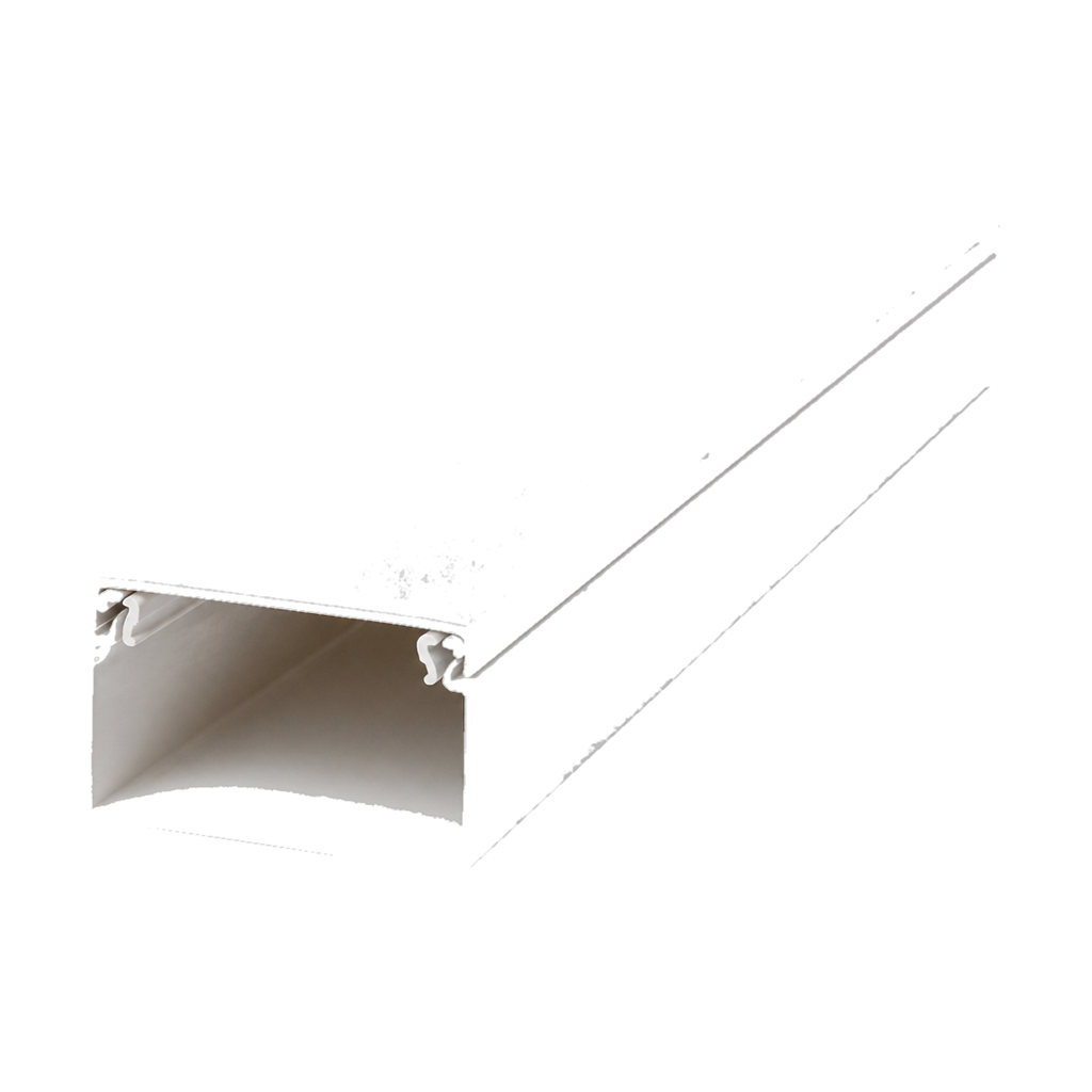Кабель-канал с крышкой 40x25 белый, 2м Gigant 77010-2GI