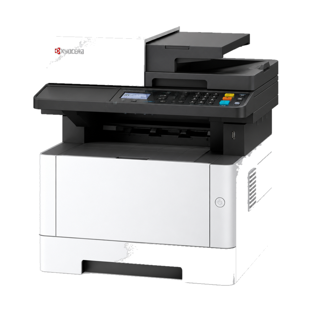 МФУ лазерное Kyocera Ecosys MA4000fx черно-белая печать, A4, белый