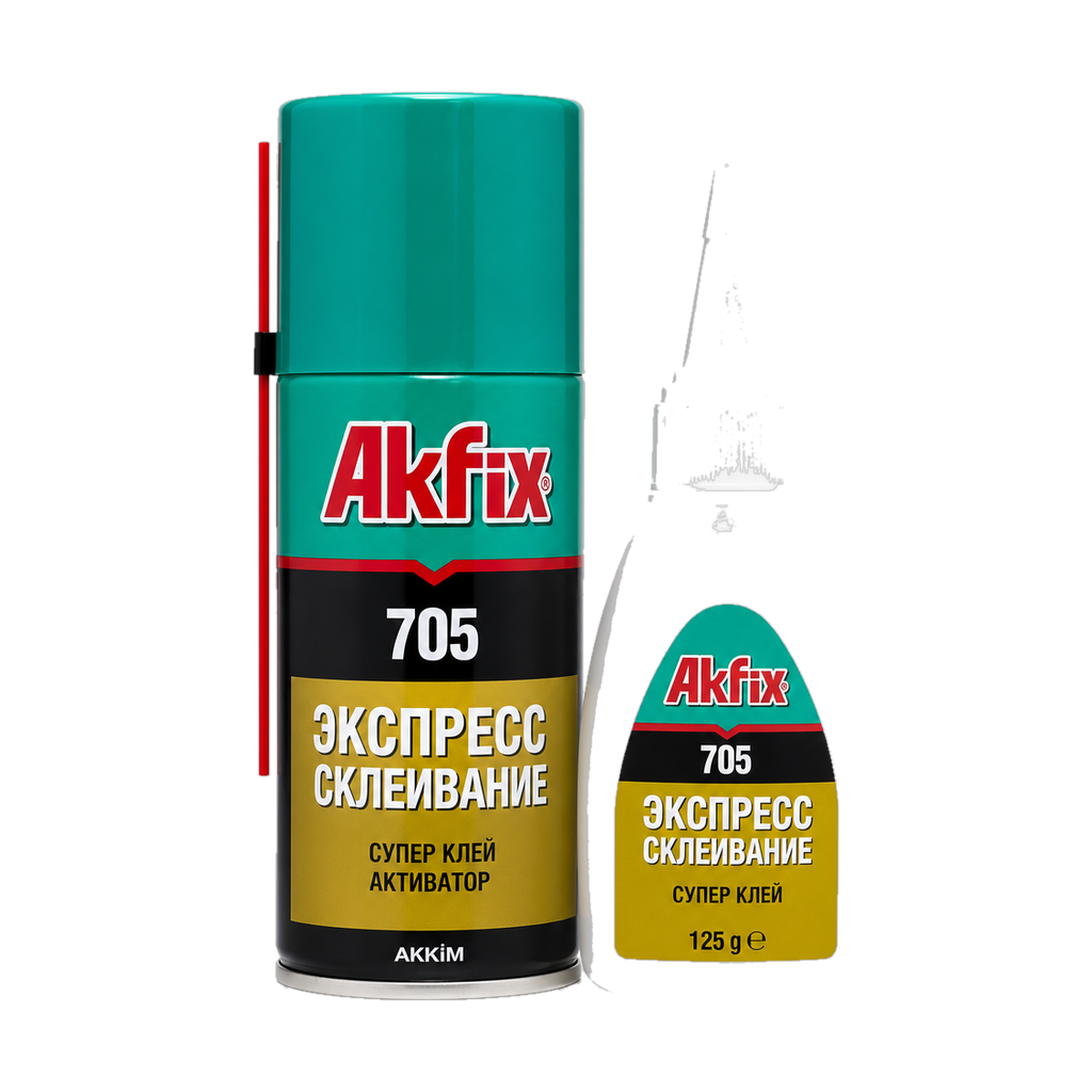 Набор для экспресс склеивания Akfix 705 125 гр+400 мл