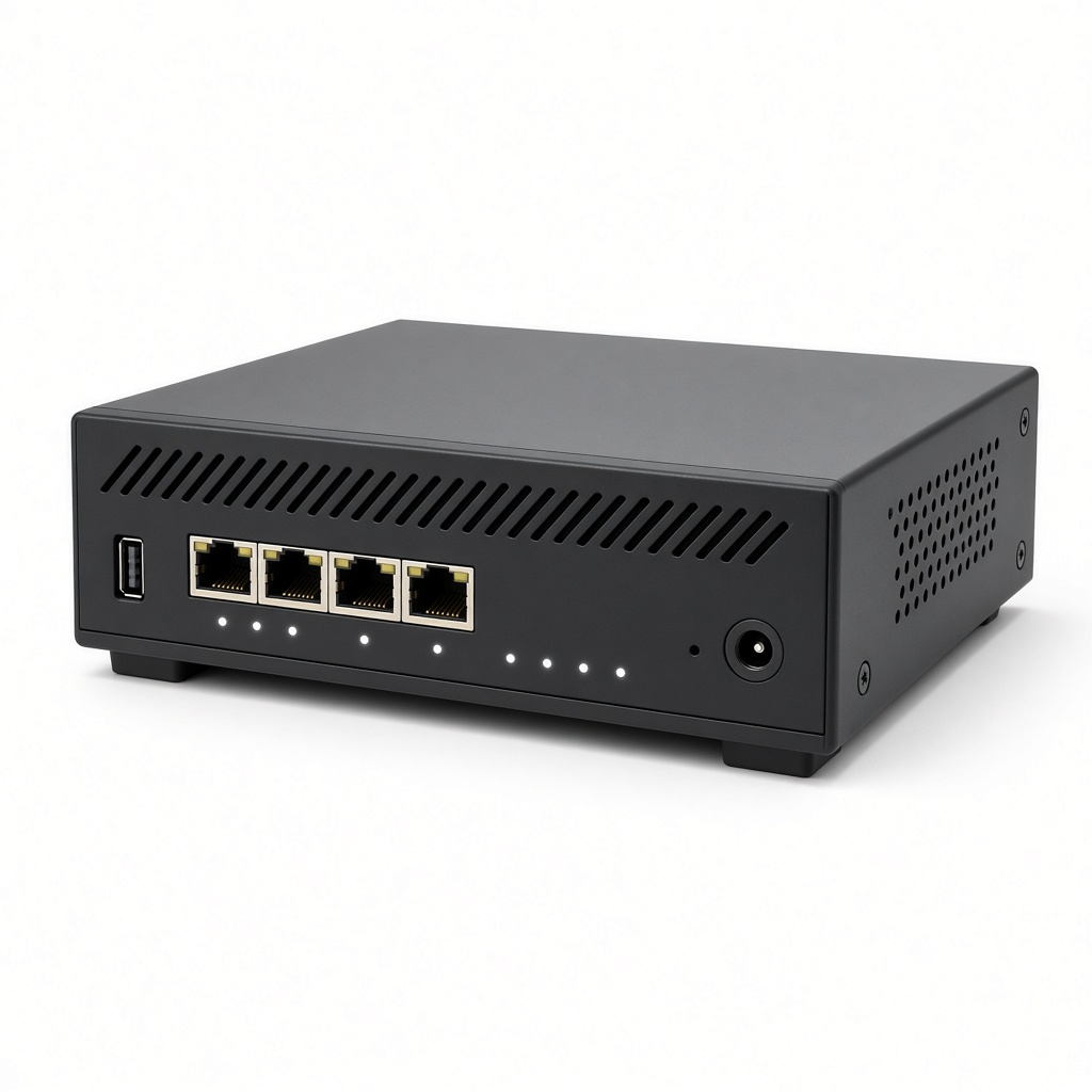 Контроллер беспроводных сетей WLC-15, 4x10/100/1000BASE-T, 2x1000BASE-X SFP, 1x USB 2.0, 1 слот для