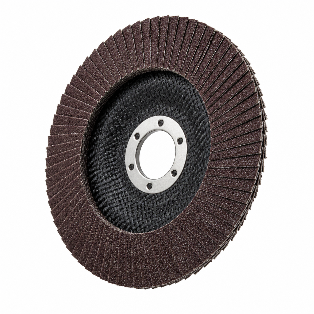 Круг лепестковый торцевой FLAP DISC A40 ф125х22,23 ISO 9001 ГОСТ Р 52 588 (FN 13 743)