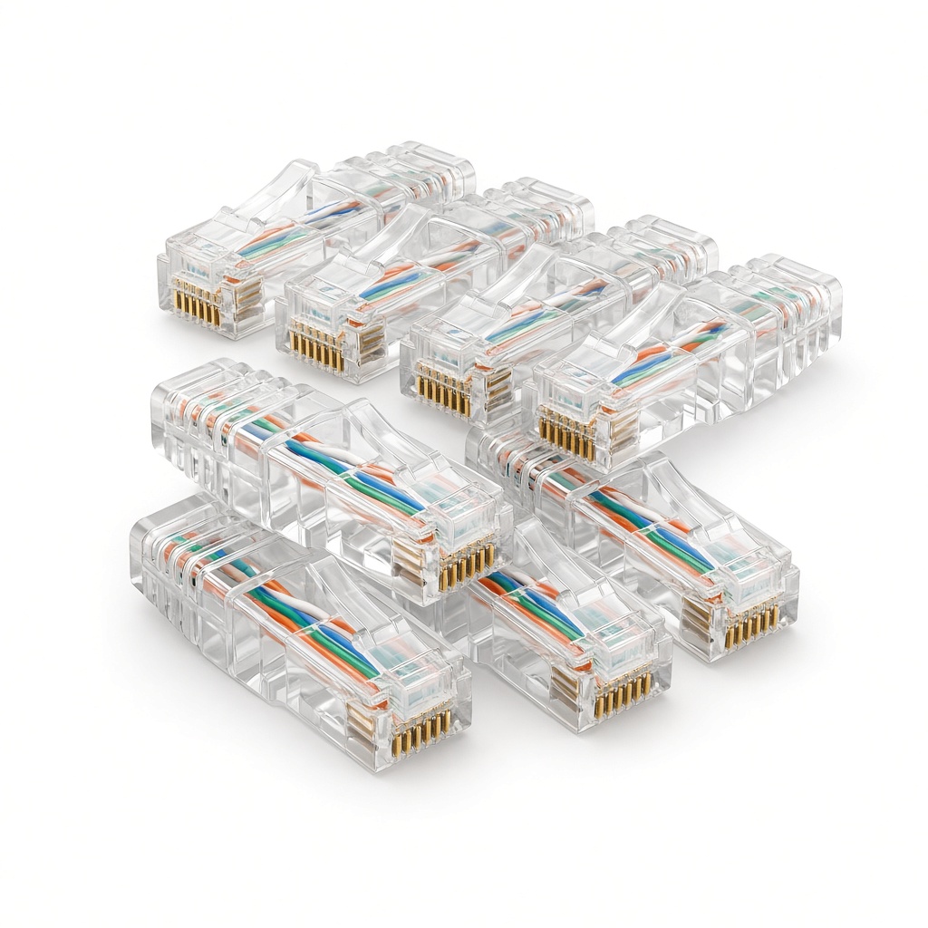 Разъем RJ45 8P8C кат.5E UTP (уп.100шт) PROCONNECT 05-1021-3
