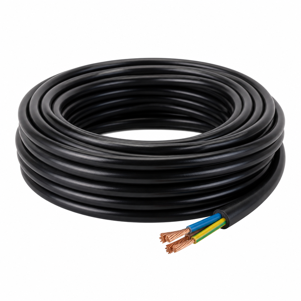 Сетевой фильтр UNIVersal ПВС 3*0,75 черный 3м 967U-4003