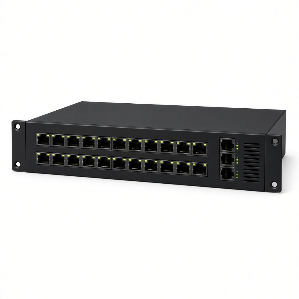 TR-NS24284C-400-24PoE, коммутатор с PoE