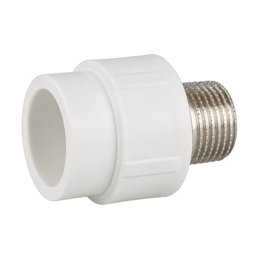 VALFEX Муфта PP-R бел комб 20х1/2 дюйма НР 10130020 127-0238